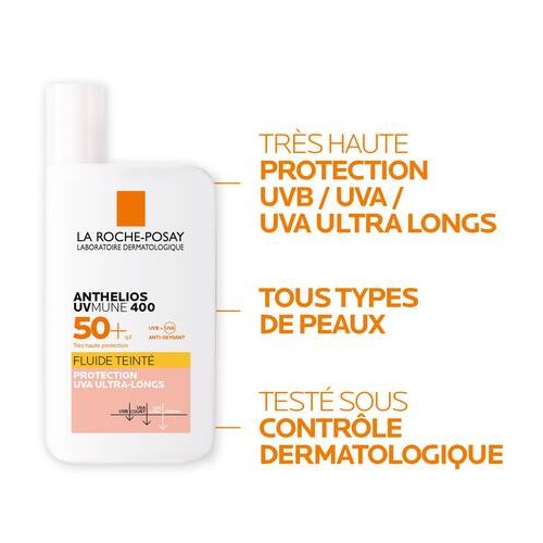 LA ROCHE POSAY ANTHELIOS UVMUNE 400 FLUIDE TEINTE 50ML