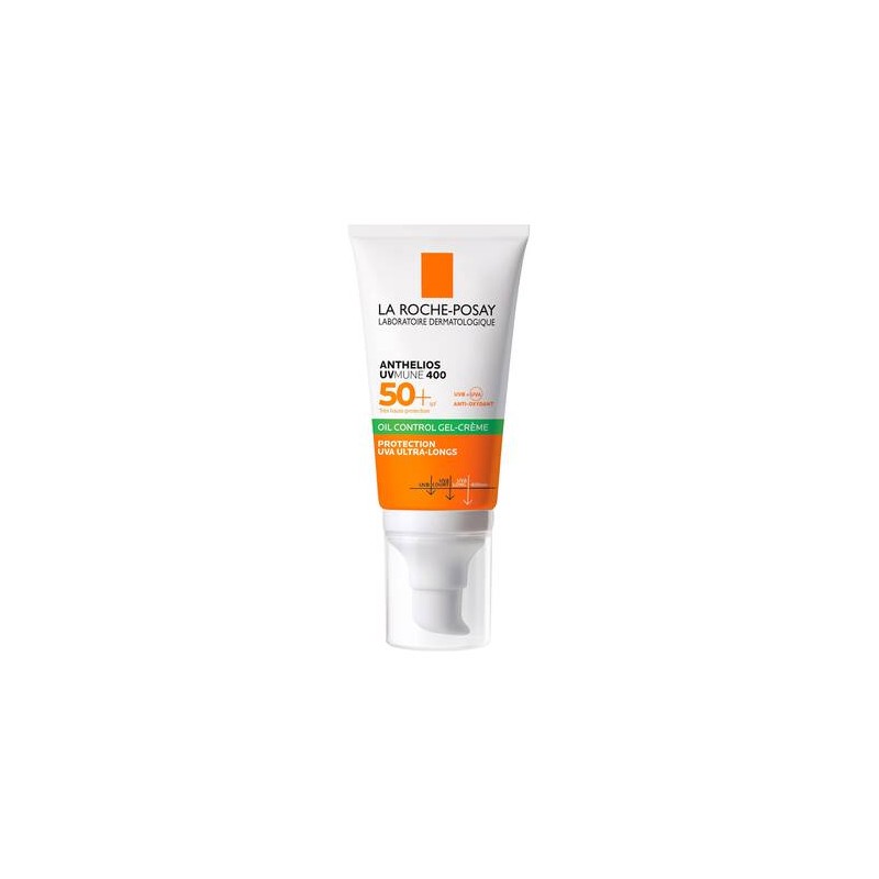 LA ROCHE POSAY ANTHELIOS UVMUNE 400 ECRAN GEL-CREME TOUCHER SEC INVISIBLE SPF50+ 50ML