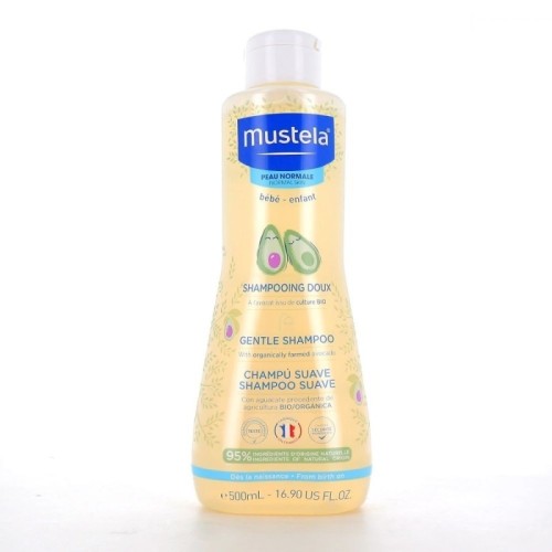 MUSTELA SHAMPOING DOUX à l'avocat 500ML