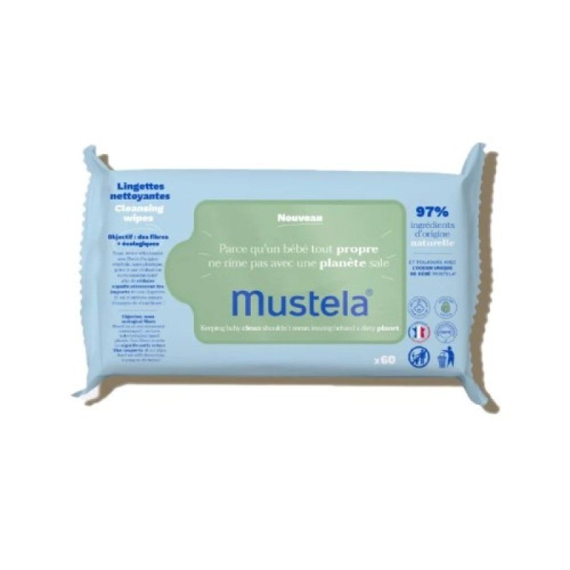 MUSTELA LINGETTE NETTOYANTE X60