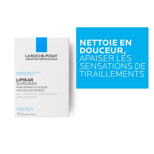 LA ROCHE POSAY LIPIKAR PAIN SURGRAS 150GR