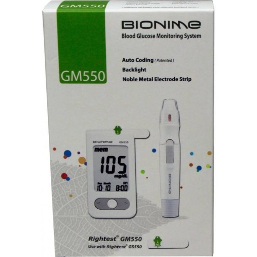 BIONIME LECTEUR DE GLYCEMIE GM550