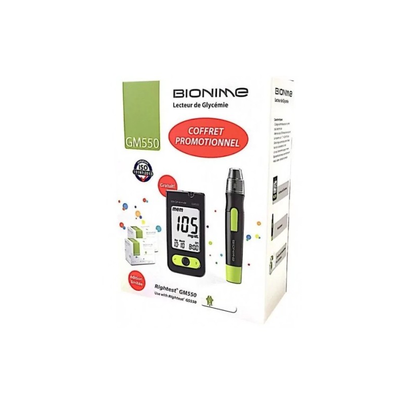 BIONIME COFFRET (LECTEUR+2 BIONIME BAND 5/50 +10LANC)