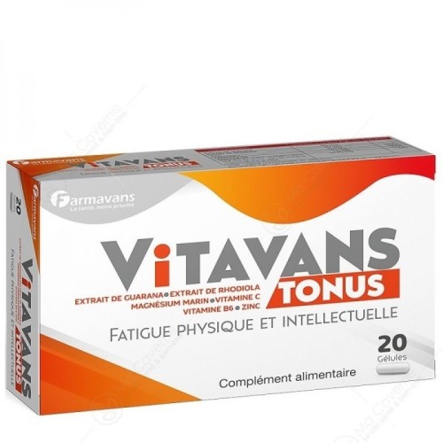 VITAVANS TONUS 20 GELULES