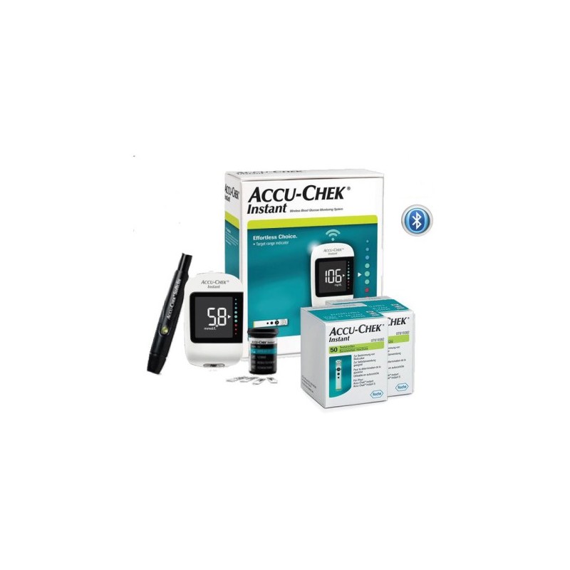 ACCU-CHEK INSTANT COFFRET +110 BANDELETTES