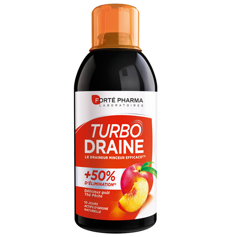 FORTE PHARMA TURBO DRAINE THE VERT PECHE 500ML