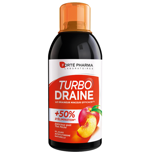 FORTE PHARMA TURBO DRAINE THE VERT PECHE 500ML