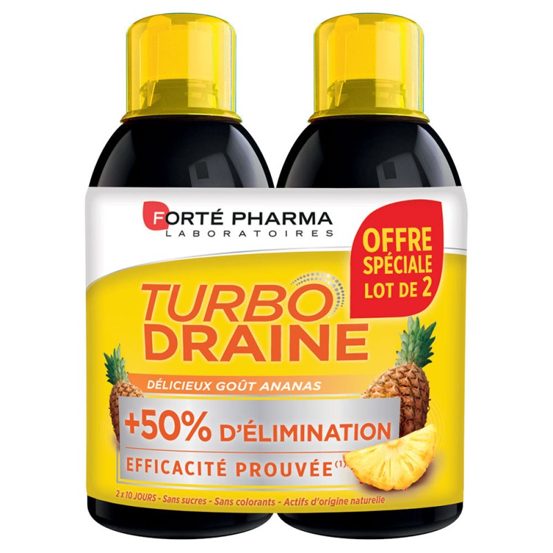 FORTE PHARMA TURBO DRAINE ANANAS LOT DE 2