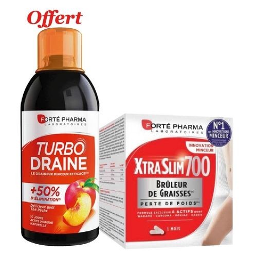 FORTE PHARMA XSTRASLIM 700 + TURBO DRAINE GRATUIT