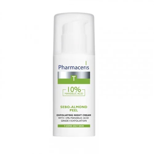 PHARMACERIS T SEBO ALMOND CREME NUIT EXFOLIANTE 50ML