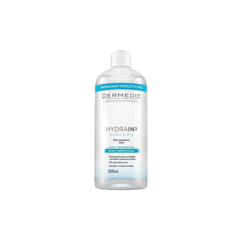 DERMEDIC HYDRAIN 3 EAU MICELLAIRE 500ML