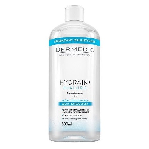 DERMEDIC HYDRAIN 3 EAU MICELLAIRE 500ML