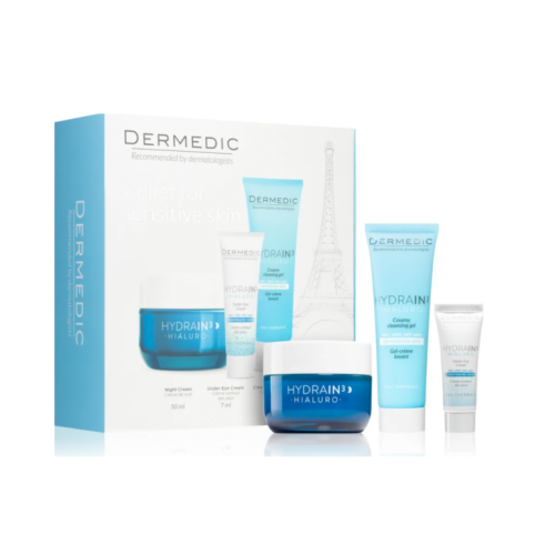 DERMEDIC HYDRAIN 3 HIALURO CREME DE NUIT HYDRATANTE ANTI-AGE 50ML