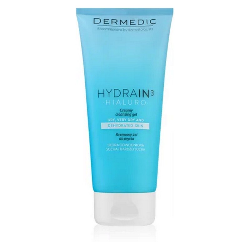 DERMEDIC HYDRAIN 3 HIALURO GEL-CREME LAVANT 200ML