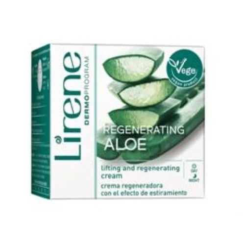 LIRENE CREME ALOE VERA 50ML+( EAU MICELLAIRE 400ML -50%)