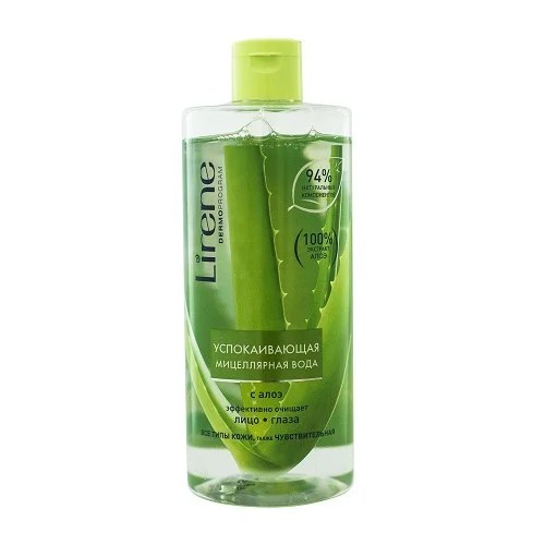 LIRENE CREME ALOE VERA 50ML+( EAU MICELLAIRE 400ML -50%)