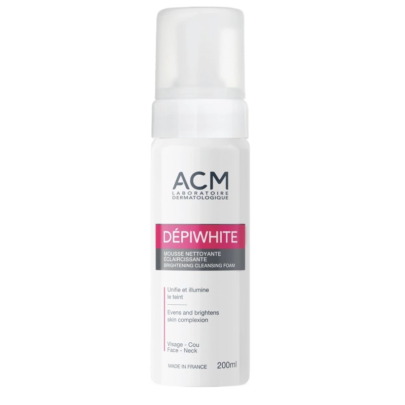 ACM DEPIWHITE MOUSSE NETTOYANTE ECLAIRCISSANTE 200ML