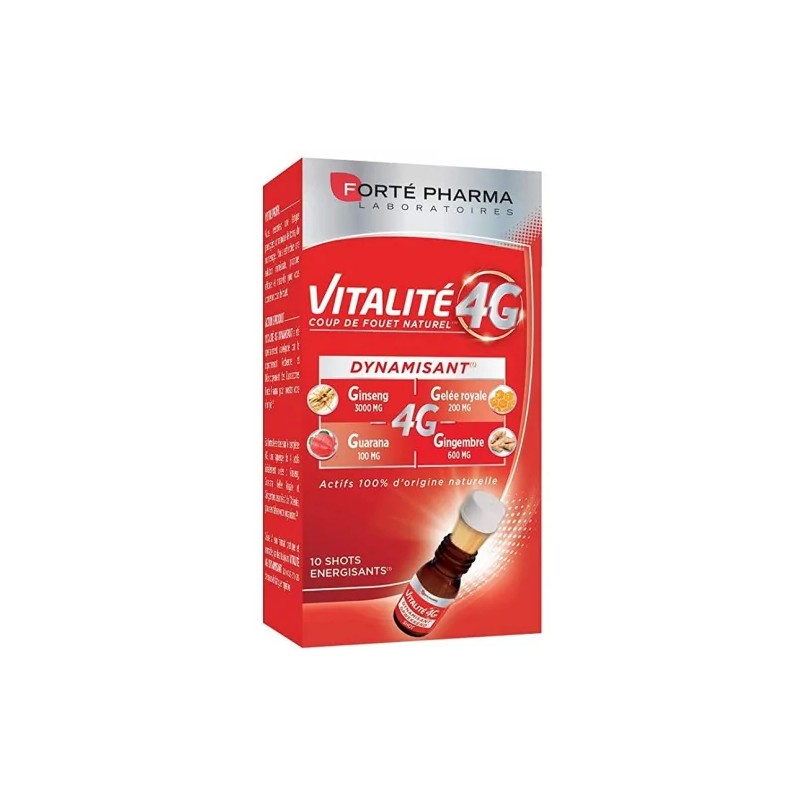 FORTE PHARMA ENERGIE VITALITE 4G BT/10 SHOTS