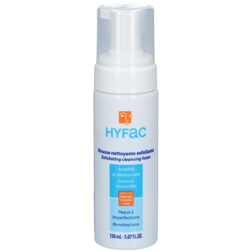 HYFAC MOUSSE NETTOYANTE EXFOLIANTE 150ML