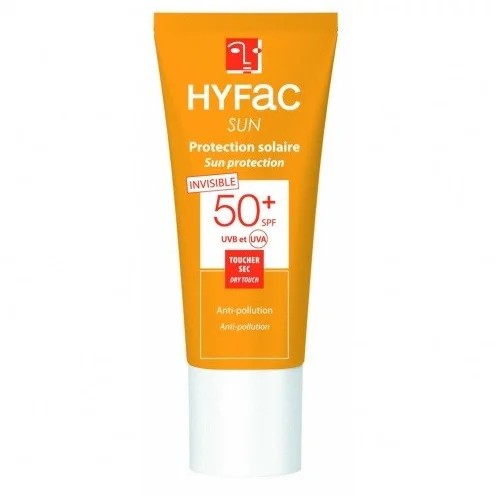 HYFAC SUN ECRAN INVISIBLE TOUCHER SEC SPF50+ 40ML