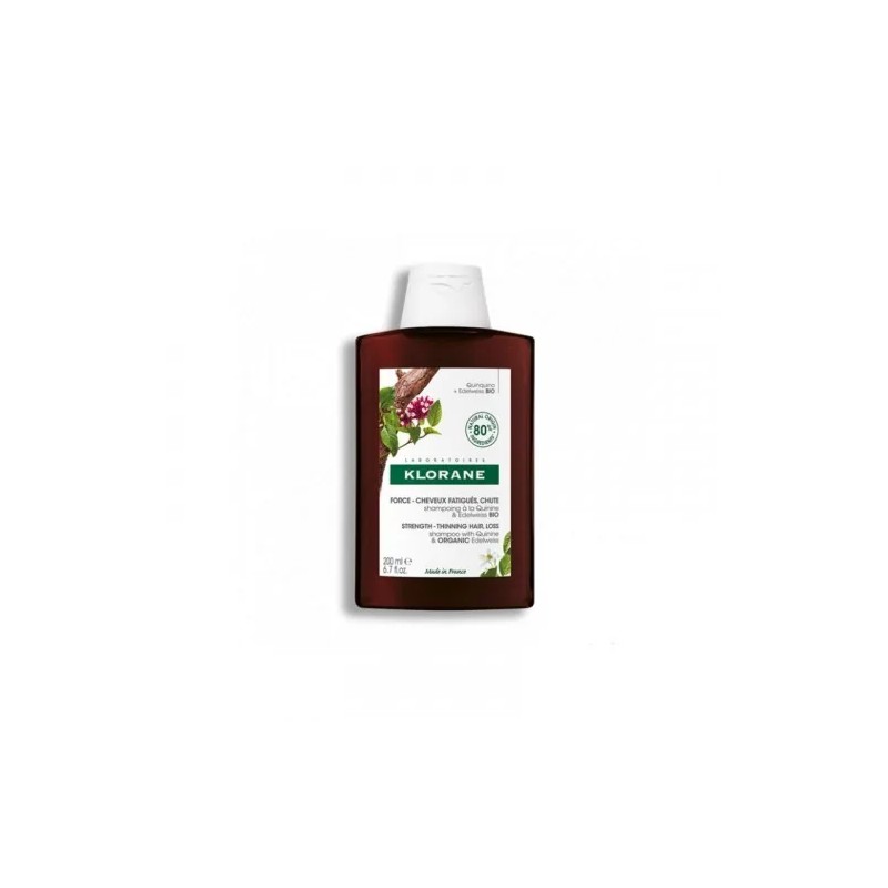 KLORANE SHAMPOOING ANTICHUTE A LA QUININE 200ML