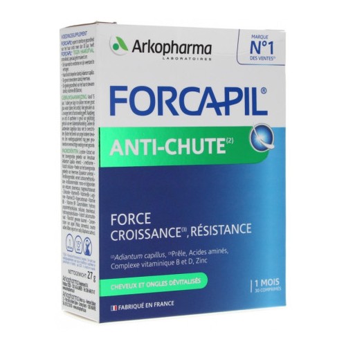 ARKO FORCAPIL ANTI-CHUTE BT/30 COMPRIMES