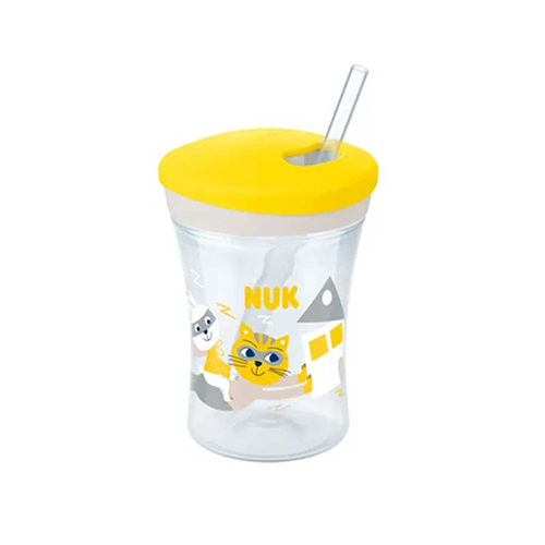 NUK ACTION CUP AVEC PAILLE 12M+ 230ML