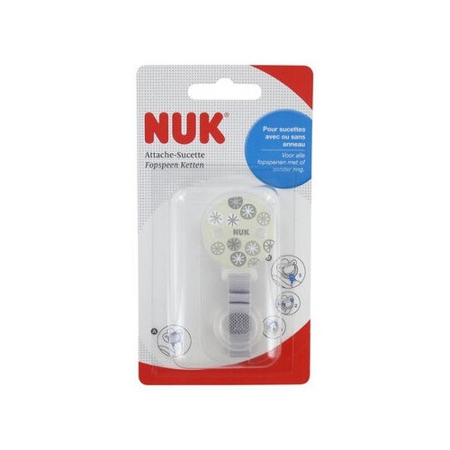 NUK ATTACHE SUCETTE RUBAN DUO