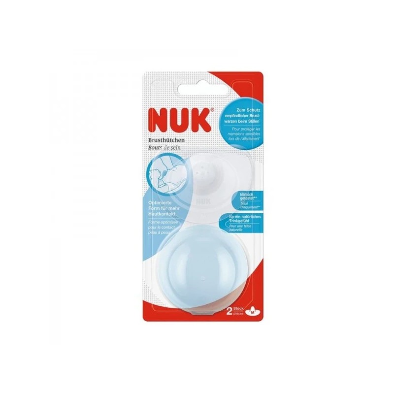 NUK DEUX BOUTS DE SEIN TAILLE M AVEC BOITE