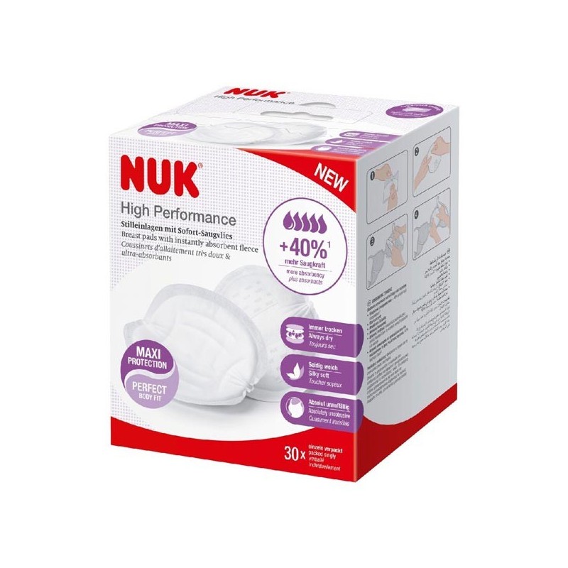 NUK COUSSINET D'ALLAITEMENT BOITE DE 30 PIECES