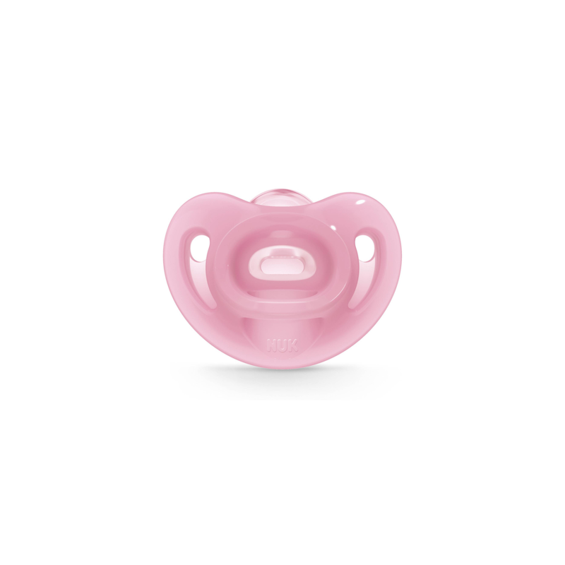 NUK SUCETTE SENSITIVE 6-18 MOIS 100% SOFT SILICONE