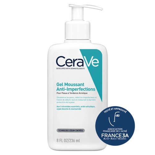 CERAVE GEL MOUSSANT ANTI-IMPERFECTIONS 236ML