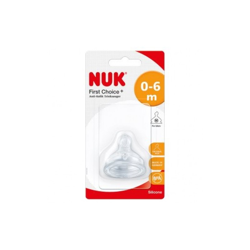 NUK TETINE FIRST CHOICE 0-6M