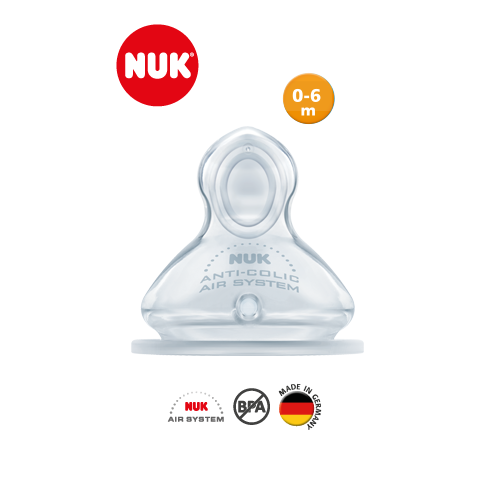 NUK TETINE FIRST CHOICE 0-6M