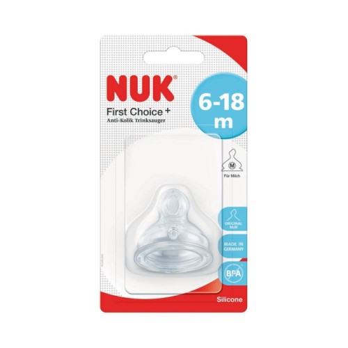 NUK TETINE FIRST CHOICE 6-18M