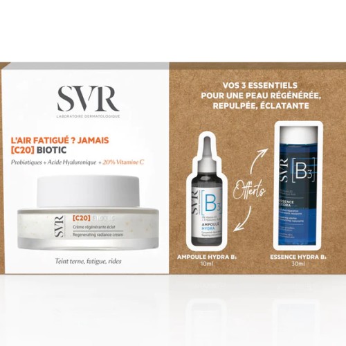 SVR COFFRET C20 BIOTIC +(AMPOULE B3 + ESSENCE HYDRA OFFERT)