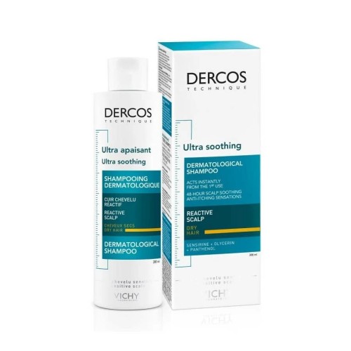 DERCOS SHAMPOOING ULTRA APAISANT CHEV SECS 200ML