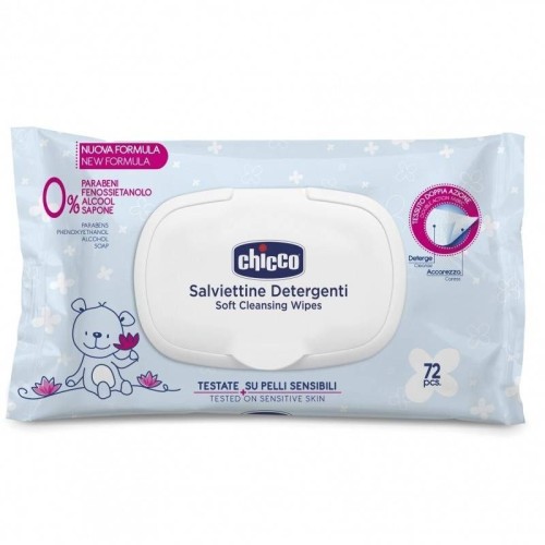 CHICCO LINGETTES 0% ALCOOL 72 PIECES