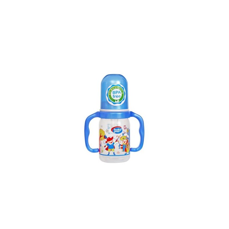 BABY PUR BIBERON EN VERRE AVEC ANSES 120ML