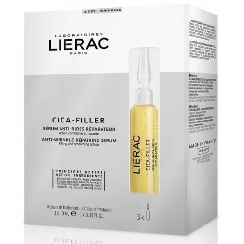 LIERAC CICA-FILLER SERUM ANTI-RIDE BT/3 AMPOULES