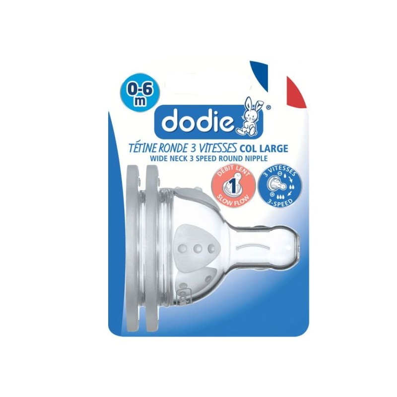 DODIE TETINE 0-6M 3 VITESSE BT/2