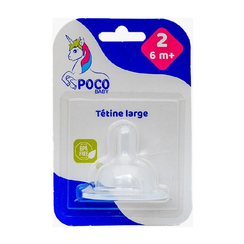 POCO BABY TETINE PHYSIOLOGIQUE 2 AGE 6M+