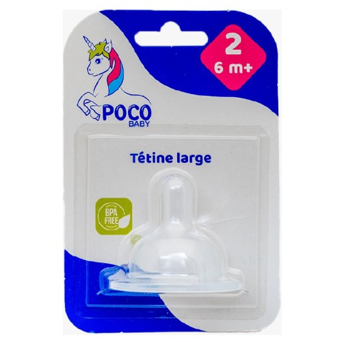 POCO BABY TETINE PHYSIOLOGIQUE 2 AGE 6M+