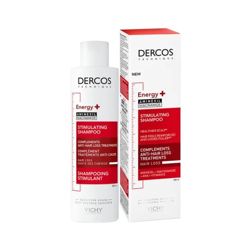 VICHY DERCOS SHAMPOOING ENERGISANT+ ANTICHUTE 200ML