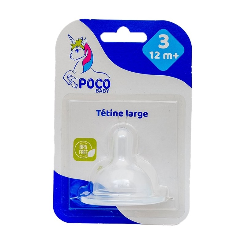 POCO BABY TETINE LARGE 3 12M+