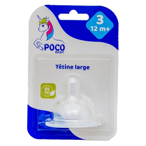 POCO BABY TETINE LARGE 3 12M+