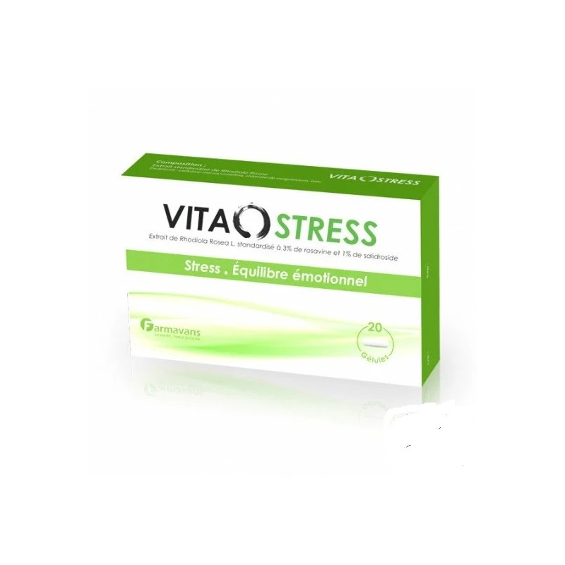 FARMAVANS VITASTRESS BOITE DE 20 GELULES