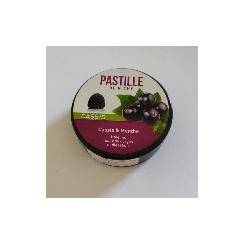 PASTILLE DE VICHY CASSIS MENTHE 50GR