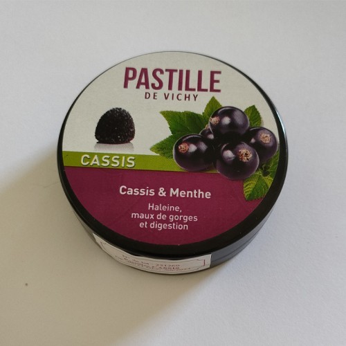 PASTILLE DE VICHY CASSIS MENTHE 50GR