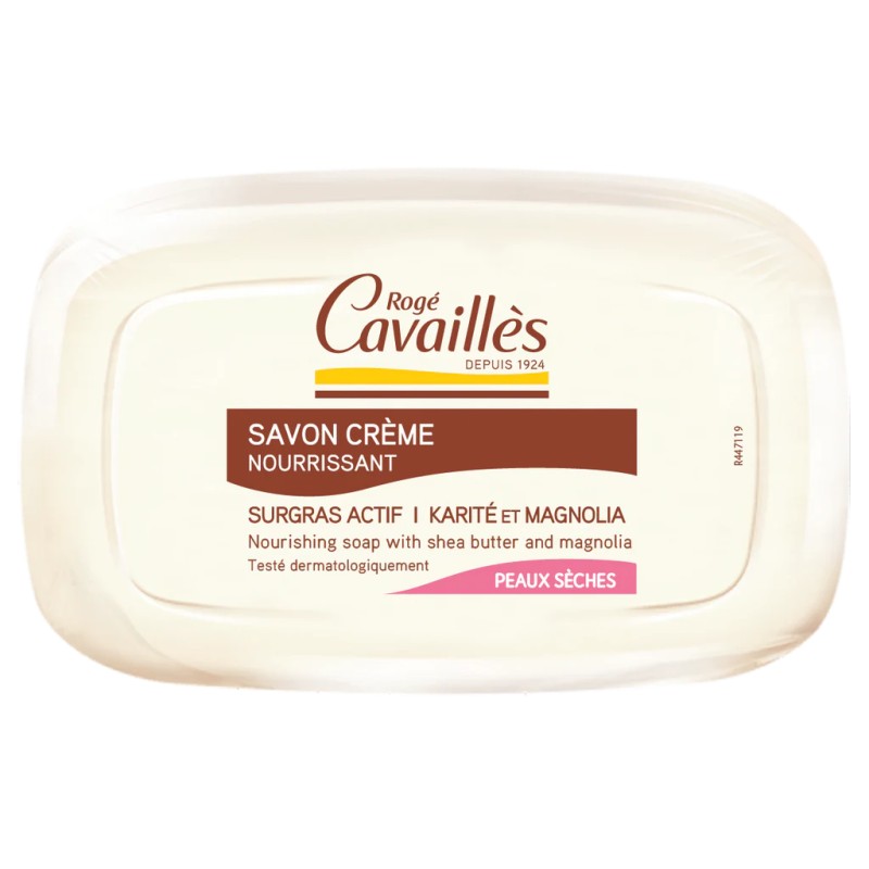 ROGE CAVAILLES SAVON CREME NOURRISSANT KARITE MAGNOLIA 115GR